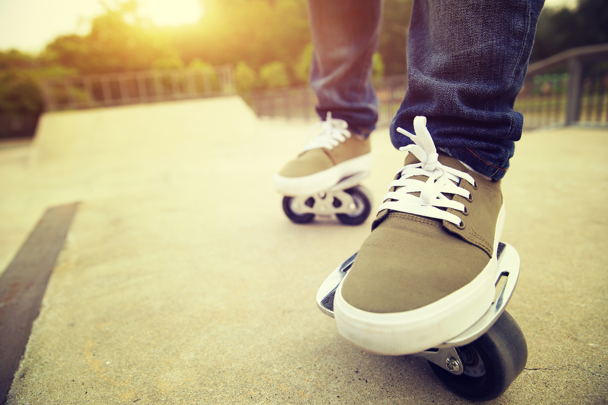 Pies caminando con seguridad